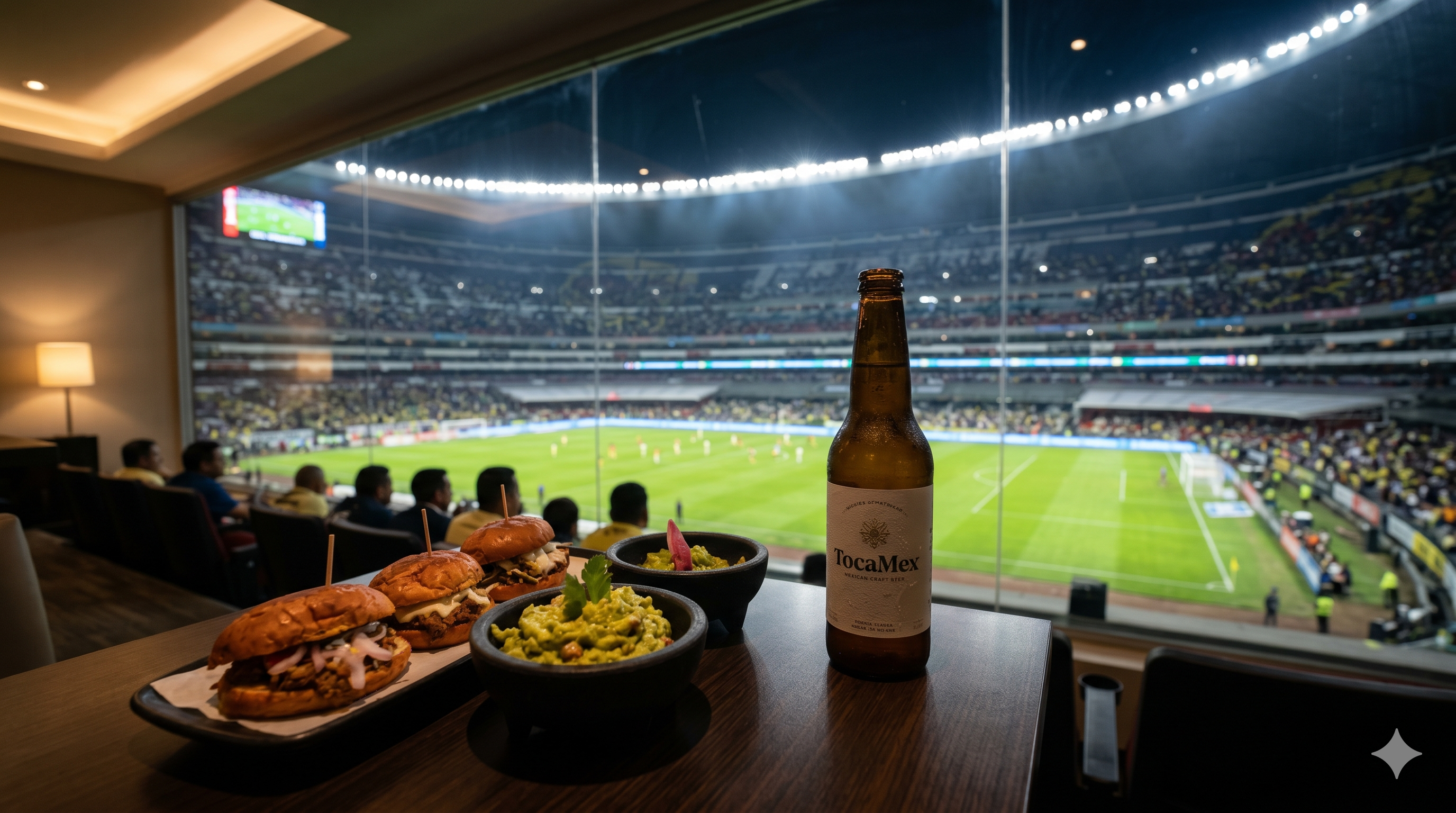Estadio Azteca en día de partido